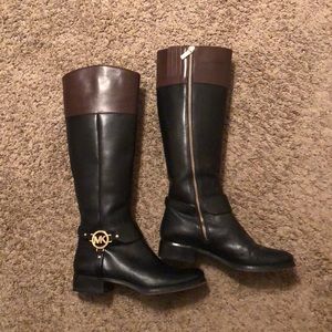 Michael Kors riding boots, practically new.